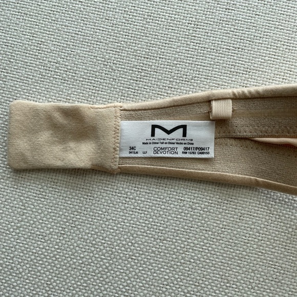 Maidenform nude strapeless bra - Picture 3 of 4